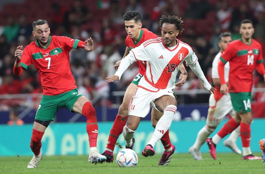 المغرب يتعادل وديا مع البيرو