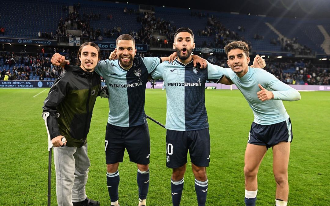 Le Havre’s promotion was achieved with the presence of these Moroccan players.