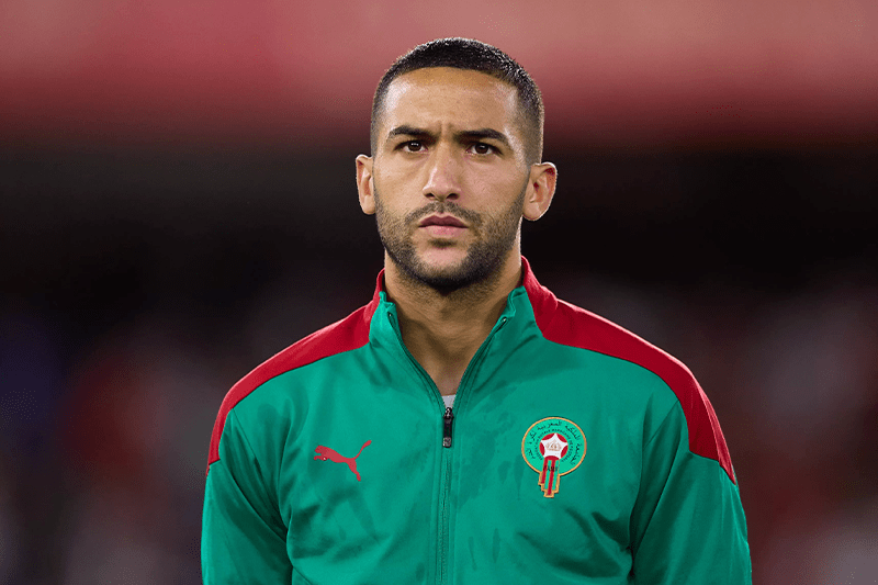 هل سيغيب حكيم زياش عن مقابلتي المنتخب المغربي؟