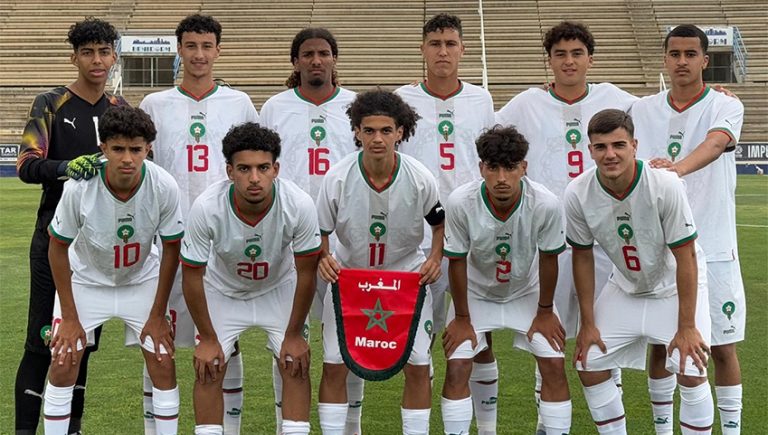 Maroc U17 - Les Lionceaux s'imposent face au Canada