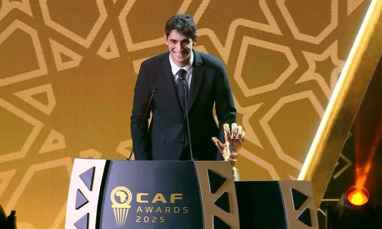 CAF Awards 2025 : Yassine Bounou élu meilleur gardien d’Afrique