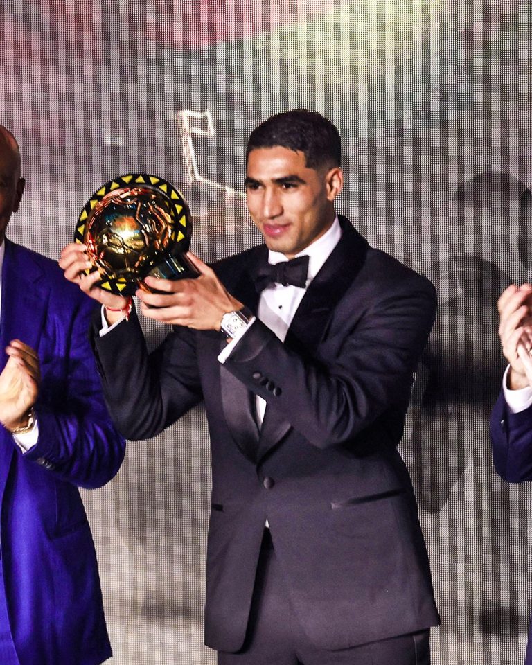 Ballon d’Or africain 2025 : Kylian Mbappé félicite Achraf Hakimi