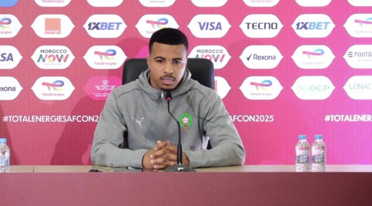 Hamza Igamane prêt à rugir face aux Lions Indomptables