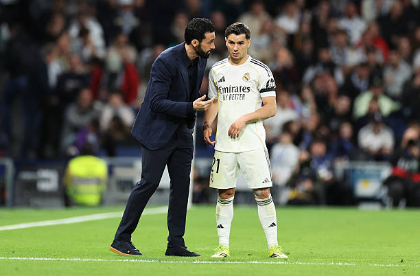 Brahim Diaz en vue lors du succès du Real Madrid face à Elche