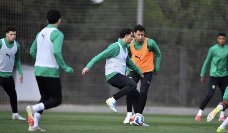Lions de l’Atlas : séance aménagée avant le Paraguay
