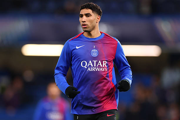 Achraf Hakimi officiellement champion de France avec le PSG