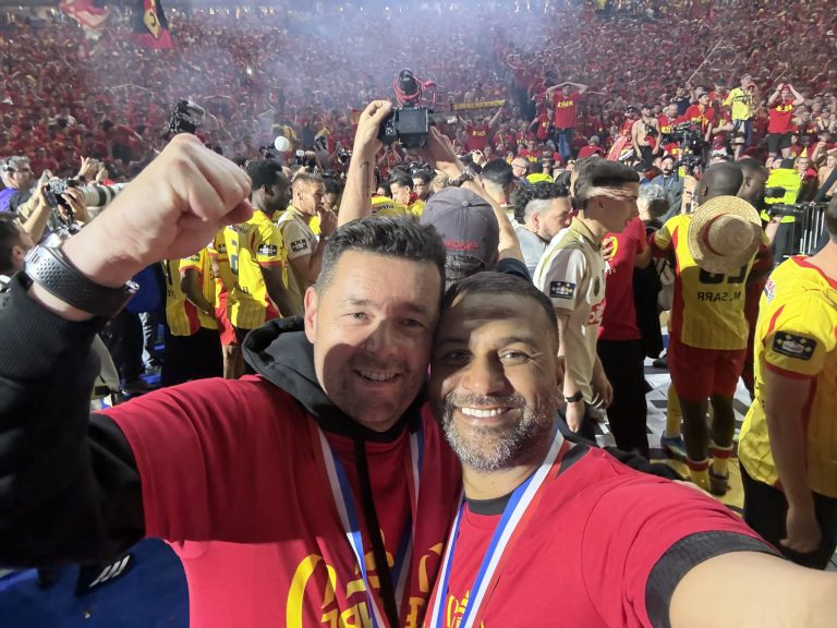 Jamal Alioui savoure un trophée historique avec le RC Lens