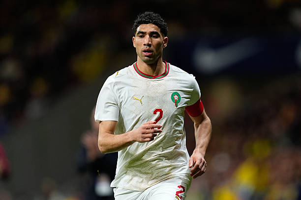 Hakimi félicité après son sacre européen