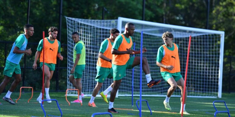 Les Lions de l’Atlas entrainement  - 1