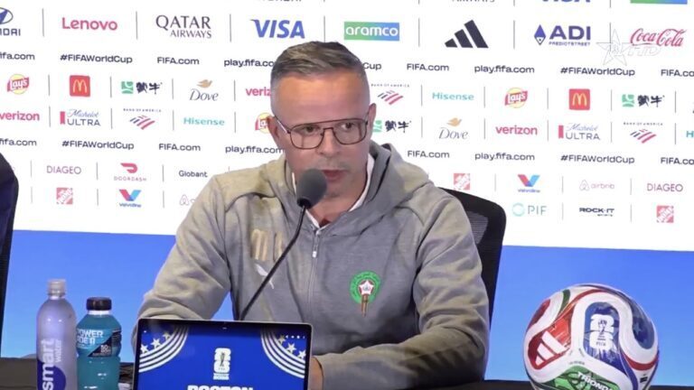 Ouahbi avant France-Maroc : « Le bonus, c’est de gagner la Coupe du monde » Ouahbi avant France-Maroc : « Le bonus, c’est de gagner la Coupe du monde »