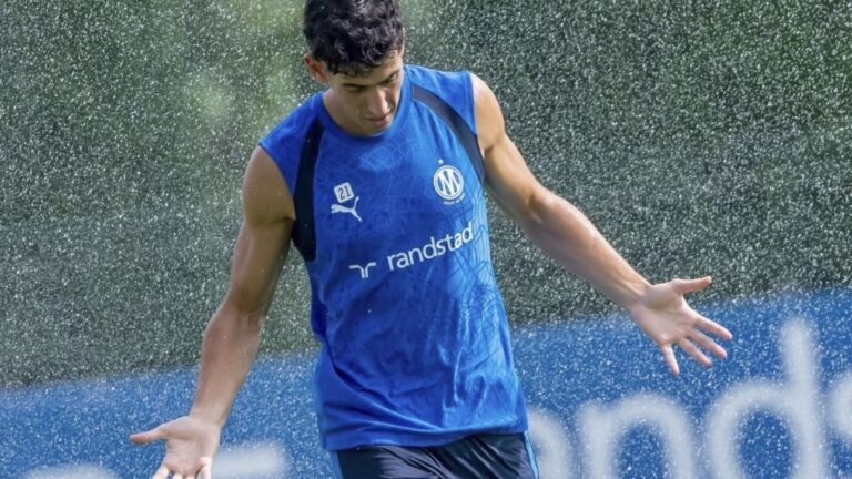Nayef Aguerd retrouve l’entraînement avec l’OM