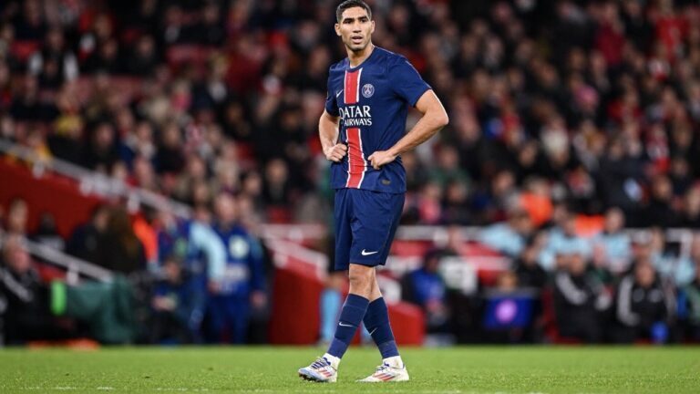 Achraf Hakimi dans le groupe du PSG pour défier Aston Villa