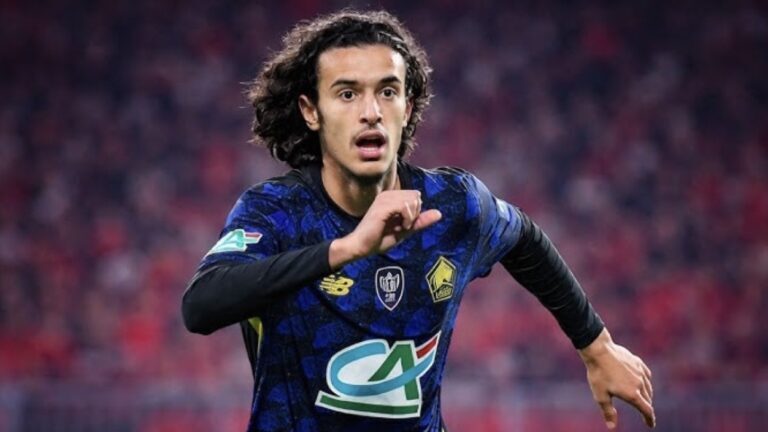 Ayyoub Bouaddi se rapproche un peu plus de Manchester City Ayyoub Bouaddi se rapproche un peu plus de Manchester City