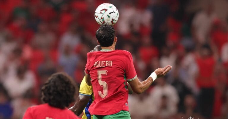نايف أكرد يغيب عن مباراة المنتخب المغربي أمام ليسوتو