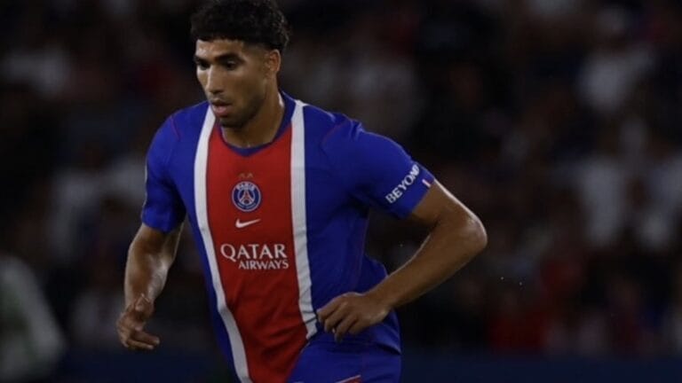 Hakimi actif mais imprécis, le PSG renversé par Monaco
