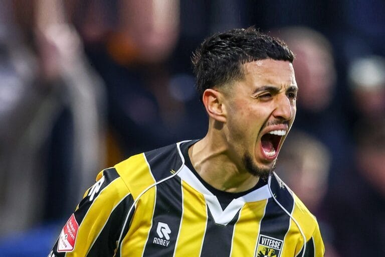Naoufal Bannis : six buts en cinq matchs avec Vitesse SC Cambuur v Vitesse - Dutch Keuken Kampioen Divisie