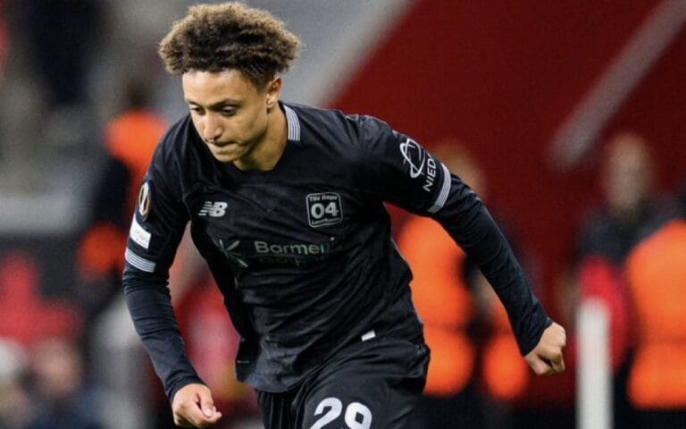 Eliesse Ben Seghir retrouve enfin les terrains avec Leverkusen Eliesse Ben Seghir retrouve enfin les terrains avec Leverkusen