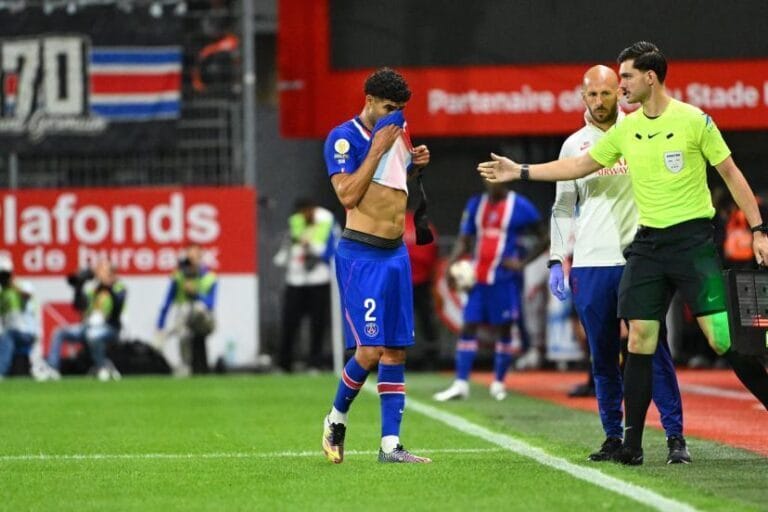 Achraf Hakimi poursuit sa reprise, sa présence face à l’OM reste incertaine Achraf Hakimi poursuit sa reprise, sa présence face à l’OM reste incertaine