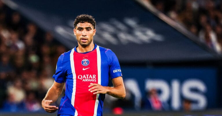 Achraf Hakimi légèrement blessé : le PSG dévoile la nature de sa blessure Blessure légère : le PSG dévoile les détails de la blessure d’Achraf Hakimi