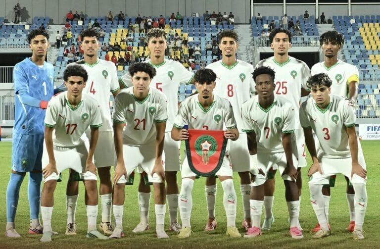 UNAF U20 : le Maroc domine l’Égypte 2-0 UNAF U20 : le Maroc domine l’Égypte 2-0