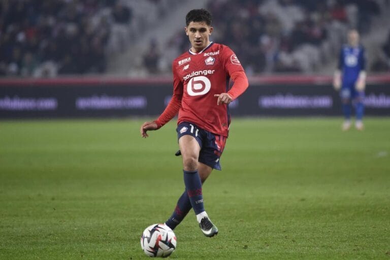 Osame Sahraoui buteur avec Lille pendant la trêve internationale Osame Sahraoui buteur avec Lille pendant la trêve internationale
