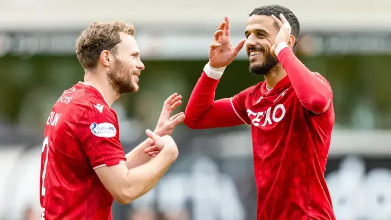Scottish Premiership : Ayoub Mouloua brille avec Aberdeen en amical IMG_5929